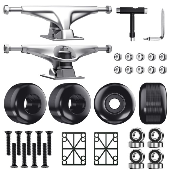 Camiones de skate Jizmo para tablas de 7.75 a 8.25 con ruedas de 52 mm