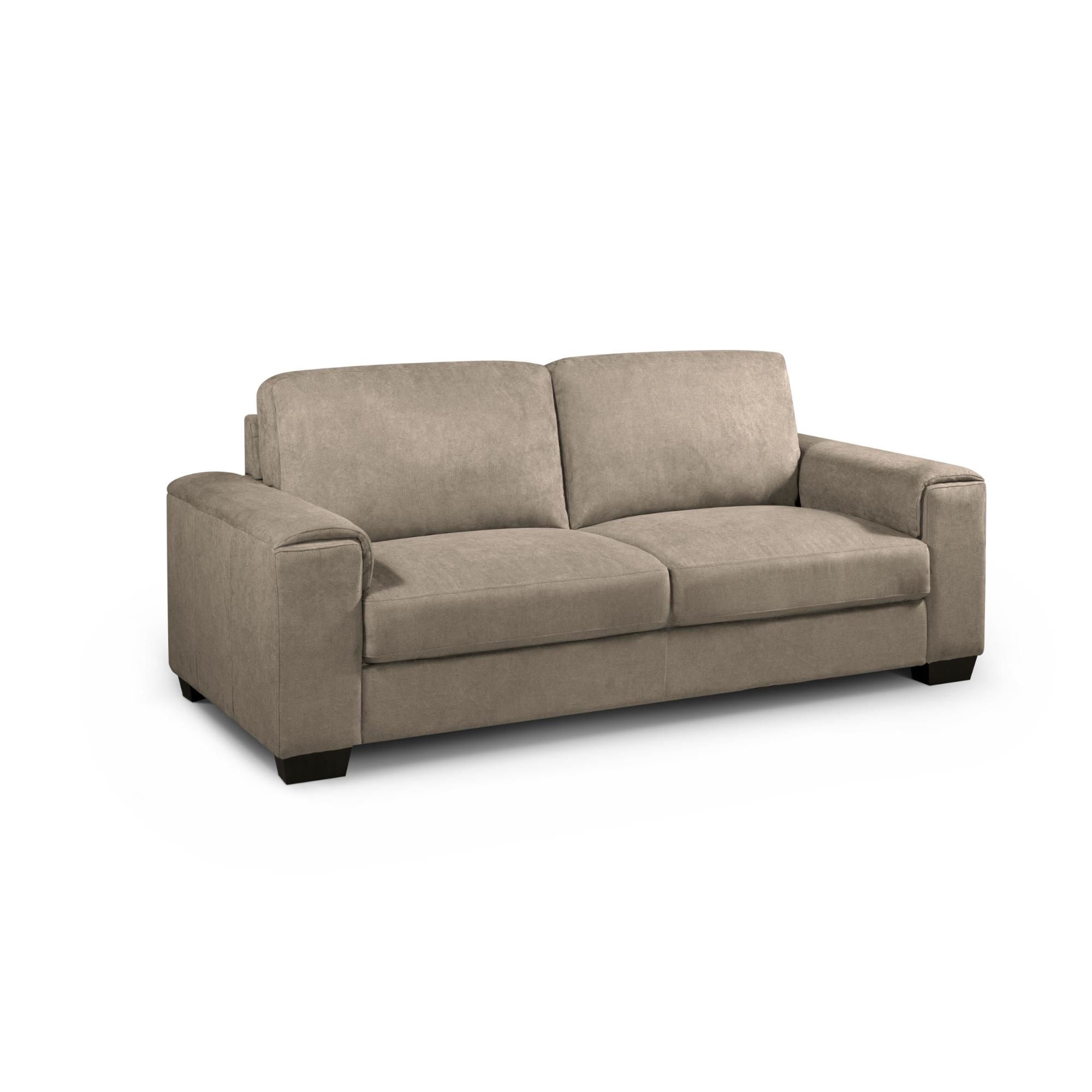 Rosen - Sofá Robleda 3 Cuerpos Tela Taupe