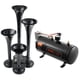 thumbnail image 1 of Kit de trompetas Train Horns VEVOR 4, 150 dB, para camionetas de 12 V, 1 of 9