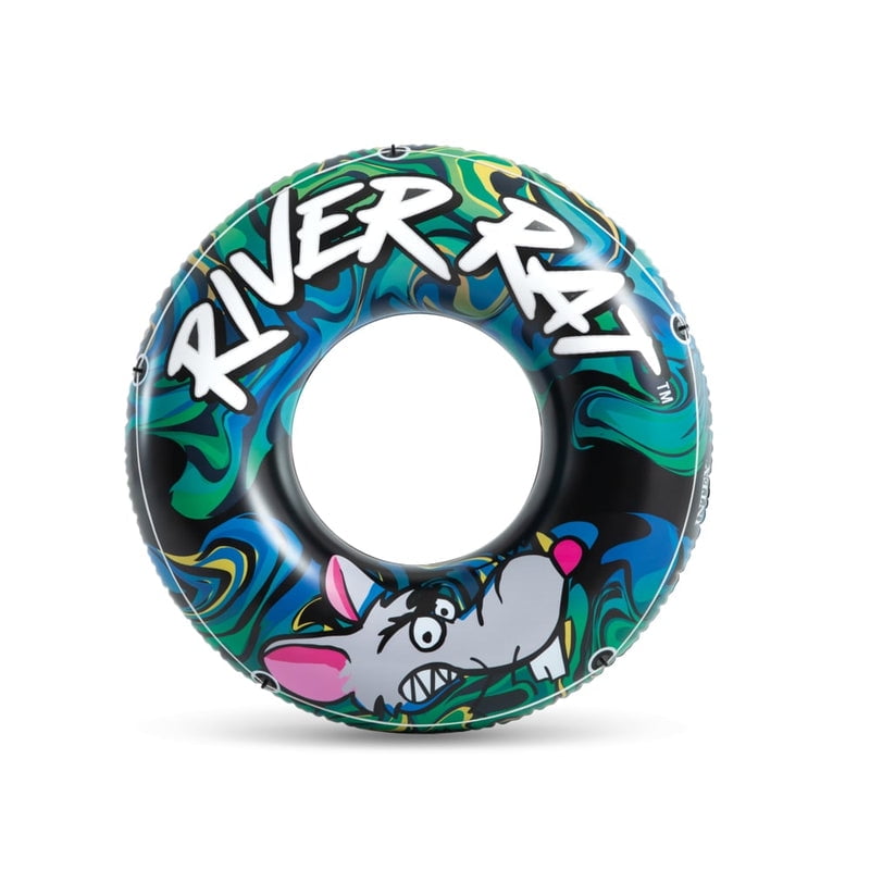 Flotador Anillo Inflable Intex River Rat 122cm