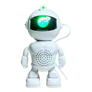 Genérico - Lampara Mesa Robot Proyecta Luces Led Galaxia Hogar Lau