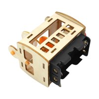 Magideal - Sightseeing Cable Car Motor Skill Física Experimento Artesanía Rompecabezas De Madera Autoensamblaje Diy Para Principiantes Regalo De Cumpleaños Niños