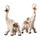 thumbnail image 4 of Estatuas De Elefante, Escultura De Animales De Resina Para Decoración De Mesa, Sala De Estar, 2 Uds., 4 of 5