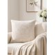 thumbnail image 1 of Pack 2 Cojines Chenille Espiga Hojas 45x45 cm Decorativo - Lucerna, 1 of 2
