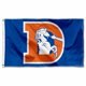 thumbnail image 1 of Bandera WinCraft 91 cm x 150 cm Denver Broncos Vintage, 1 of 7