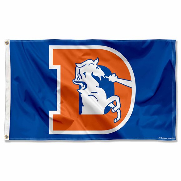 Bandera WinCraft 91 cm x 150 cm Denver Broncos Vintage