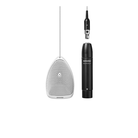 Micrófono Shure MX391W/O Omnidireccional Blanco
