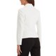 thumbnail image 3 of INSPIRE CHIC Chaqueta de Trabajo para Mujer con Solapa de Cuello, Manga Larga, Traje de Chaqueta, Blanco 3XL, 3 of 6