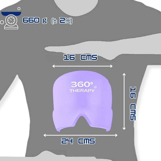Gorro Terapéutico de Gel Sólido para Migraña | Lider