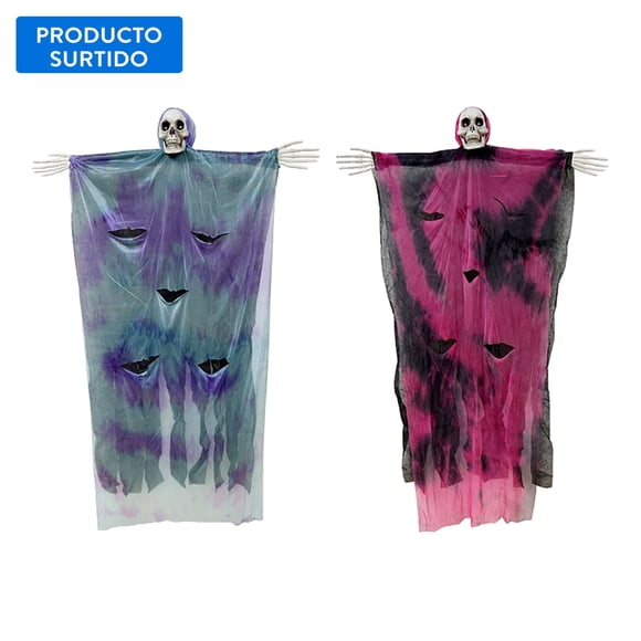 Figura esqueleto colgante 1u, producto surtido