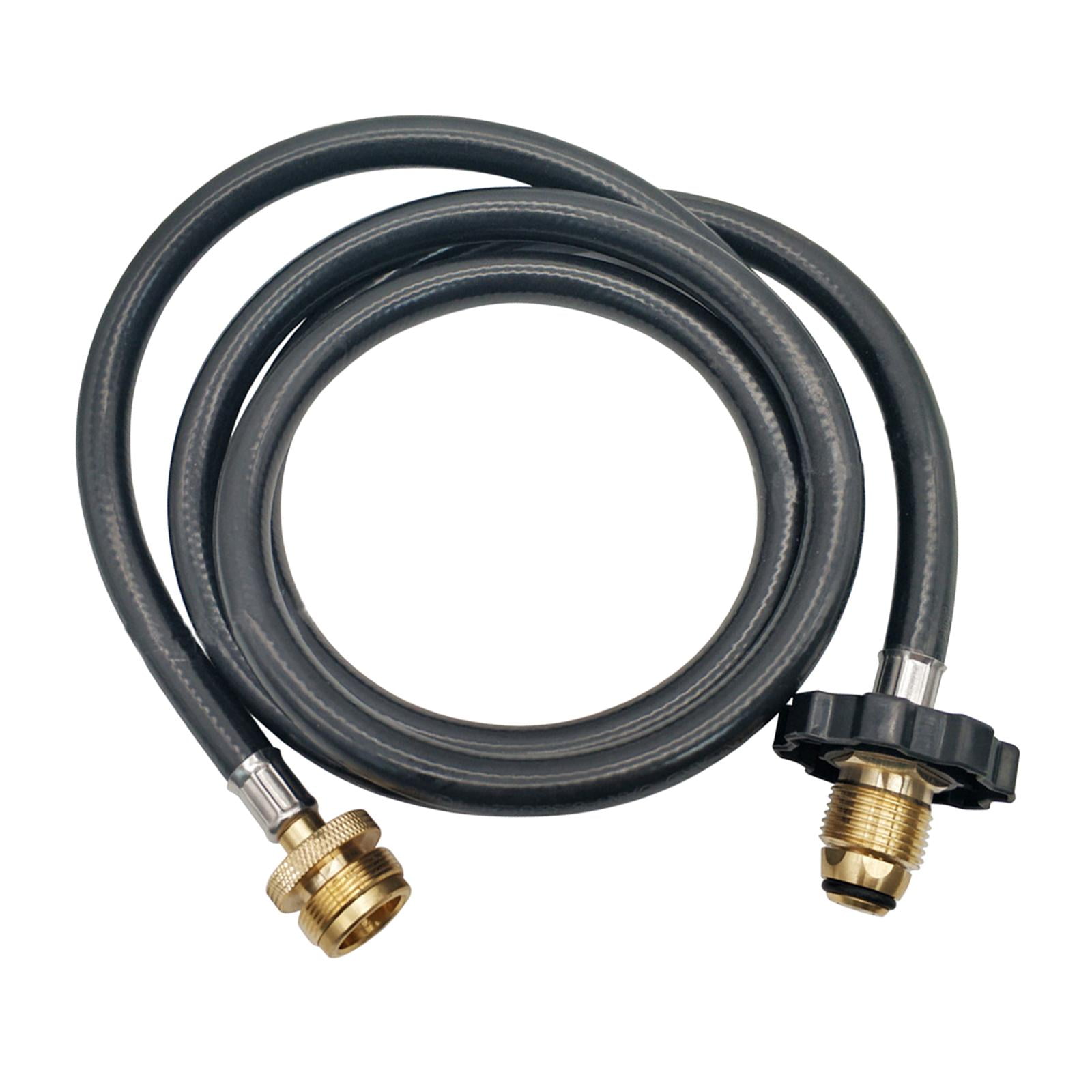 Magideal - Conector De Tanque De Gas, Adaptador De Propano Con Manguera, Convertidor De 1 Libra A 20 Libras, Piezas De Cocina, Manguera De Estufa De Propano Para