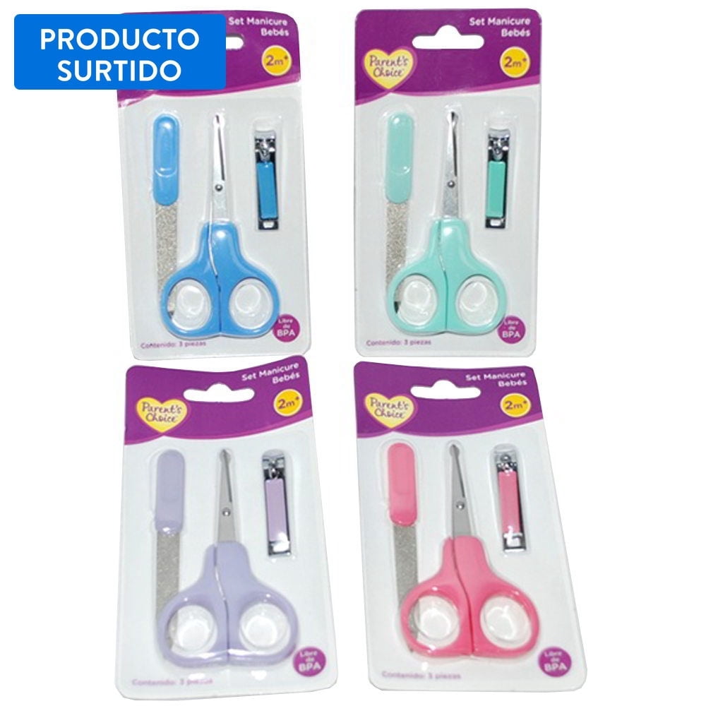 Set Manicure Bebes, Color Surtido 1 Un Parent's Choice