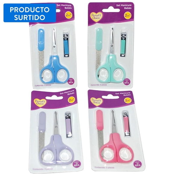 Set manicure bebes, color surtido, 1 Un