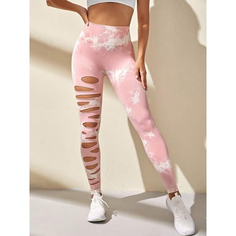 Flix Spa - Leggings Mujer Deportivos Tie Dye Para Yoga