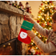 thumbnail image 5 of Set X12 Bota De Navidad Con Borde Verde 22x14cm, 5 of 5