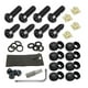 thumbnail image 1 of Juego De Tornillos Para Matrícula, Accesorios De Montaje Para Matrícula, Pernos Para Matrícula, Color Negro, 1 of 5