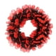 thumbnail image 5 of Corona De Calavera Para Puerta Delantera, Colgante De Halloween Para Decoración De Cóctel, Color Rojo, 5 of 5