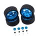 thumbnail image 4 of Kit De Ruedas Y Neumáticos RC, Accesorios De Actualización, Neumáticos De Goma RC Para 144001 1:10 1/14, Color Azul, 4 of 5