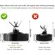 thumbnail image 3 of Cuchilla de repuesto Feilifan de 6 aspas para extractor, 10 cm, 3 of 6