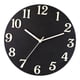 thumbnail image 1 of Reloj Análogo Luminoso Negro Unisex, 1 of 3
