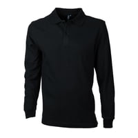 Jayson - Polera Pique Hombre 80/20 M/L Negro S