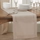 thumbnail image 3 of Caminero de Mesa SARO LIFESTYLE 41x229 cm Color Taupe con Pespunte, 3 of 3