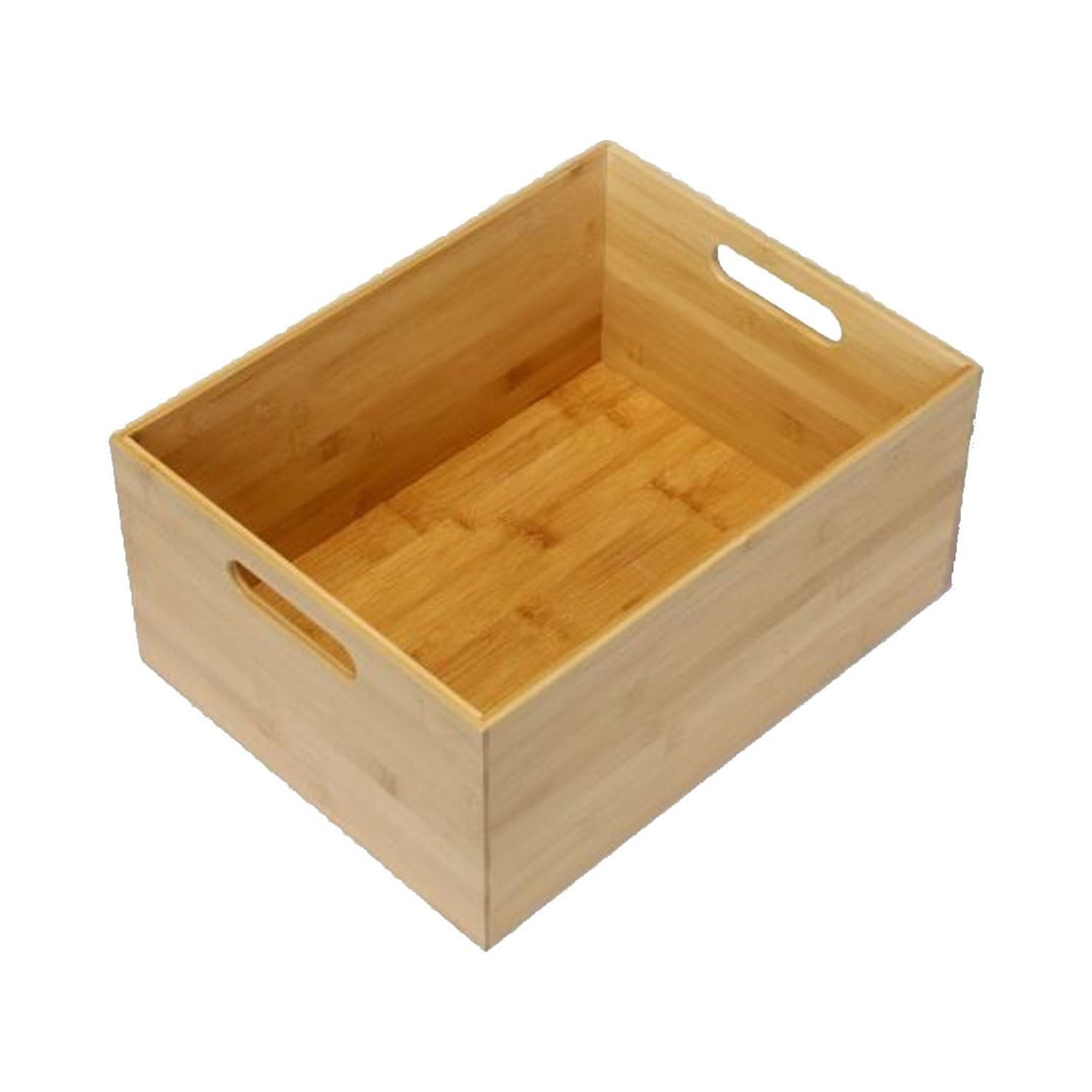 Caja Bambu Natural Hbt Tamaño L 38x29x18 Cm