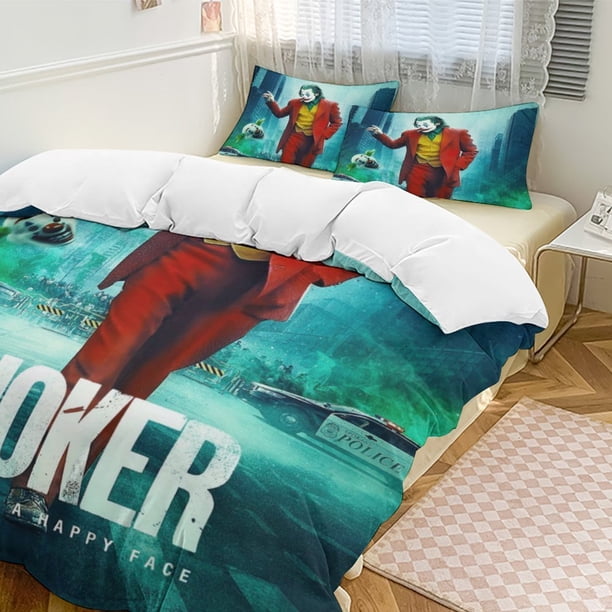 Jokers 3-Piece Bedding Set Soft Warm And Comfortable Bed Set