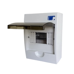 Tablero Eléctrico Sobreponer Drl 6 Modulos Tapa Clara Sec