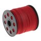 thumbnail image 1 of 100 Yardas Hilo De Cordón De Cuero De Gamuza Sintética DIY Pulsera Collar Rojo, 1 of 5