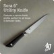thumbnail image 2 of Cuchillo de Utilidad Shun Sora 15 cm, 2 of 7
