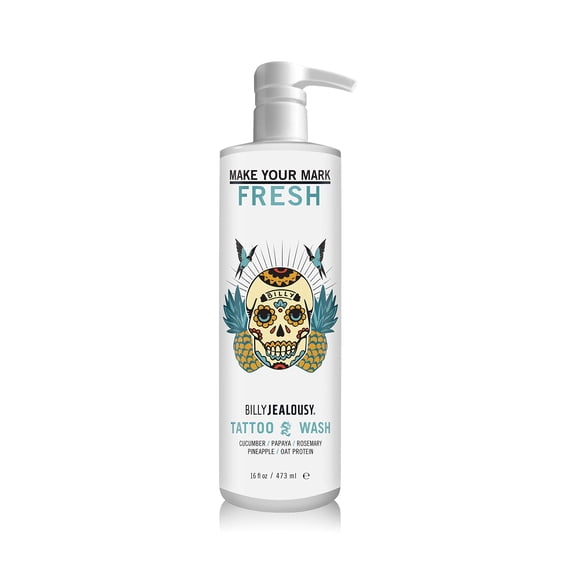 Jabón para lavar tatuajes Billy Jealousy Make Your Mark 473 ml con pepino