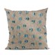 thumbnail image 1 of Cojín decorativo Plutus Brands Blue Plutus Wool Dot Luxury 22 x 22 cm, 1 of 9