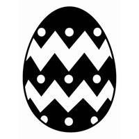 Rienda Libre Graphics - Decomural Zig Zag Easter Egg Pack Ws-33208