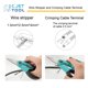 thumbnail image 5 of Tijeras C.JET TOOL 17 cm de Acero Inoxidable para Electricista, 5 of 8
