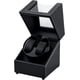 thumbnail image 1 of Enrollador De Relojes Doble Con Motor Silencioso Cuero Pu Negro, 1 of 9