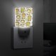 thumbnail image 4 of Pan Tostado Luz nocturna LED con sensor de anochecer a amanecer para dormitorio, baño, pasillo, escaleras - Lámpara LED nocturna de enchufe, 0.5W - 1 pieza, 4 of 6