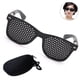 thumbnail image 2 of 1 pieza de gafas de seguridad de malla, gafas protectoras de seguridad antivaho de malla de acero, resistentes a impactos, con montura negra mate, aptas para construcción y trabajos al aire libre., 2 of 8