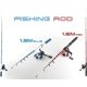 thumbnail image 4 of Kit de Cañas y Carretes de Pesca Plegables, 2 Cañas Telescópicas de 1.3 m y 1.6 m + 2 Carretes Giratorios + Señuelos y Anzuelos + Bolsa de Pesca, Kit de Pesca para Niños y Familia, 4 of 7