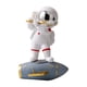 thumbnail image 3 of Estatuilla De Astronauta Estatua Figura De Astronauta Escultura Para La Decoración De La Oficina En El Hogar Flauta, 3 of 5