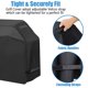 thumbnail image 2 of Funda para parrilla YOTOM 150 cm impermeable, resistente a desgarros y a los rayos UV, 2 of 8