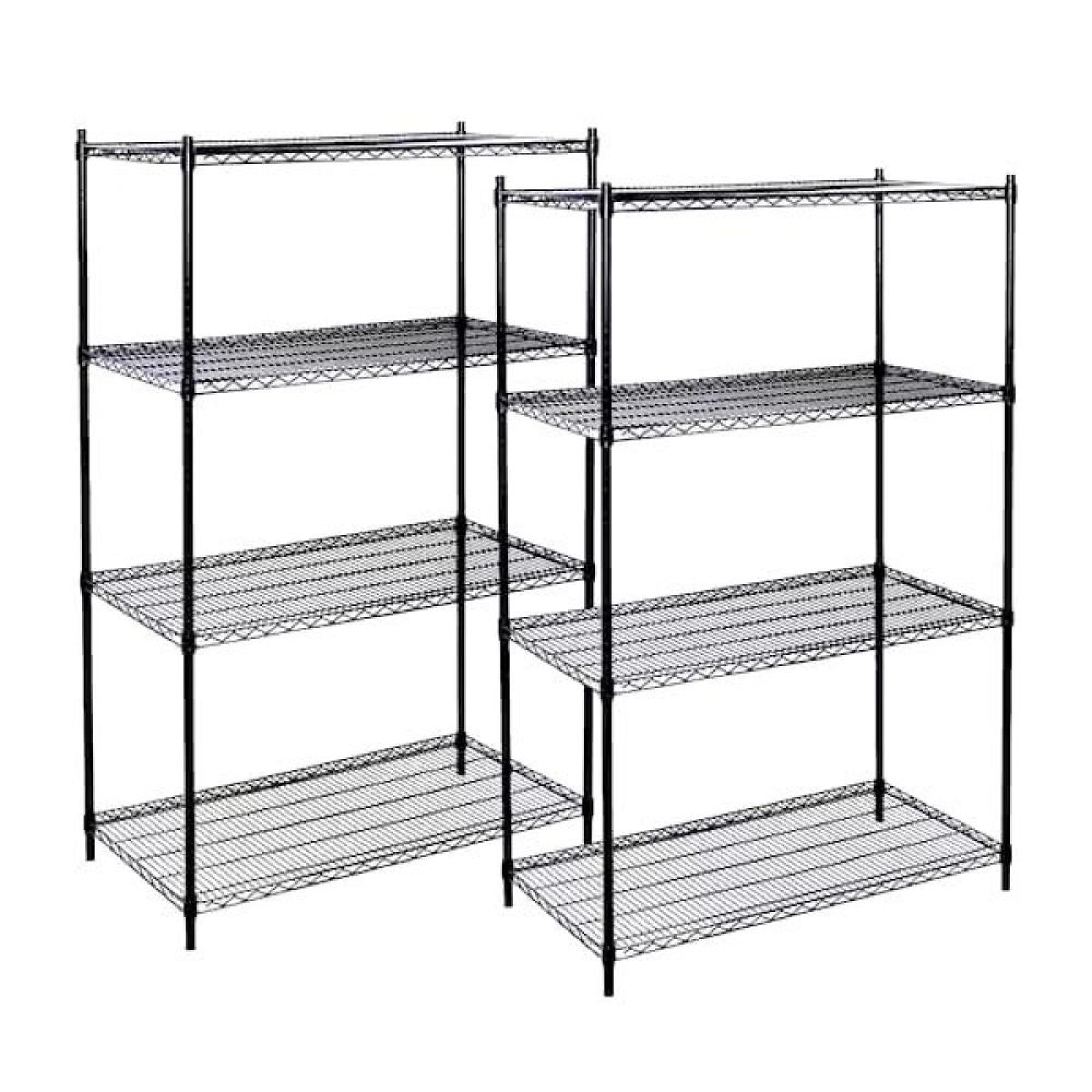 Genérico - Estanteria Epoxica 90x45x180 Negra