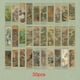 thumbnail image 1 of 30pcs/box Vintage Picture Bookmark - Perfect for Students & Office Supplies, 1 of 5
