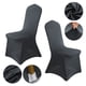 thumbnail image 1 of Xiao Hua Funda Elástica para Silla de Fiesta Gris Oscuro -2 Piezas, 17.72 X 17.72 X 35.43 Pulgadas, Tela Elástica Resistente a las Arrugas, Funda para Silla para Decoración de Banquete de Boda,, 1 of 4