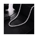 thumbnail image 4 of Cadena Tourbillon Acero Plateada 4 mm 60 cm, 4 of 5