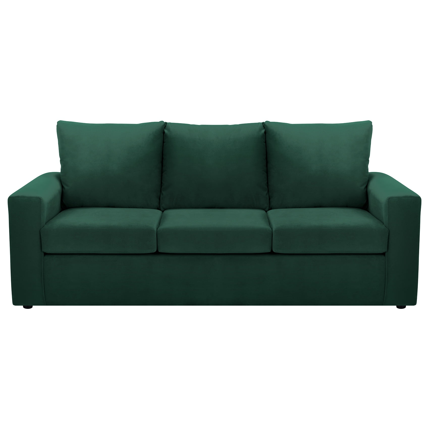 Bodevir - Sofa Kendy 3cg Felpa 30 Verde Botella