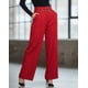 thumbnail image 1 of Pantalón Palazzo Mujer Vestir Tiro Alto con Dos Cinturones - OL416, 1 of 3