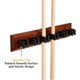 thumbnail image 3 of Porta-tacos Barrington Billiards de madera de caucho con 6 ranuras, 3 of 6