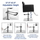 thumbnail image 3 of Silla hidráulica OUTMASTER para barbería, salón y spa, capacidad de 150 kg, 3 of 7