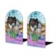 thumbnail image 1 of Dee y Amigos en Oz Sujetalibros decorativos temáticos, tope para estantería con base antideslizante, uso dual para hogar y oficina - 2 piezas, 1 of 6